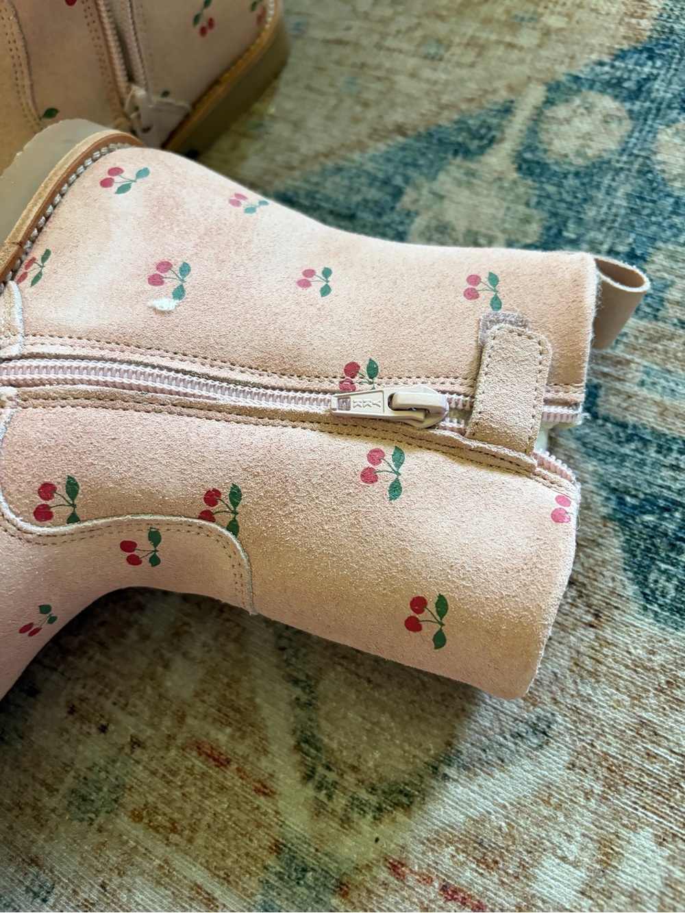New In Box Konges Slojd Pippi Pull Toddler On Boot - Cherry EU 31/US 13 - Picture 4 of 5
